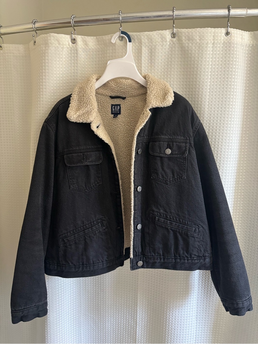 GAP Sherpa Denim Jacket
